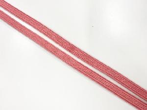 アンティーク　正絹　帯留め用手組三分紐